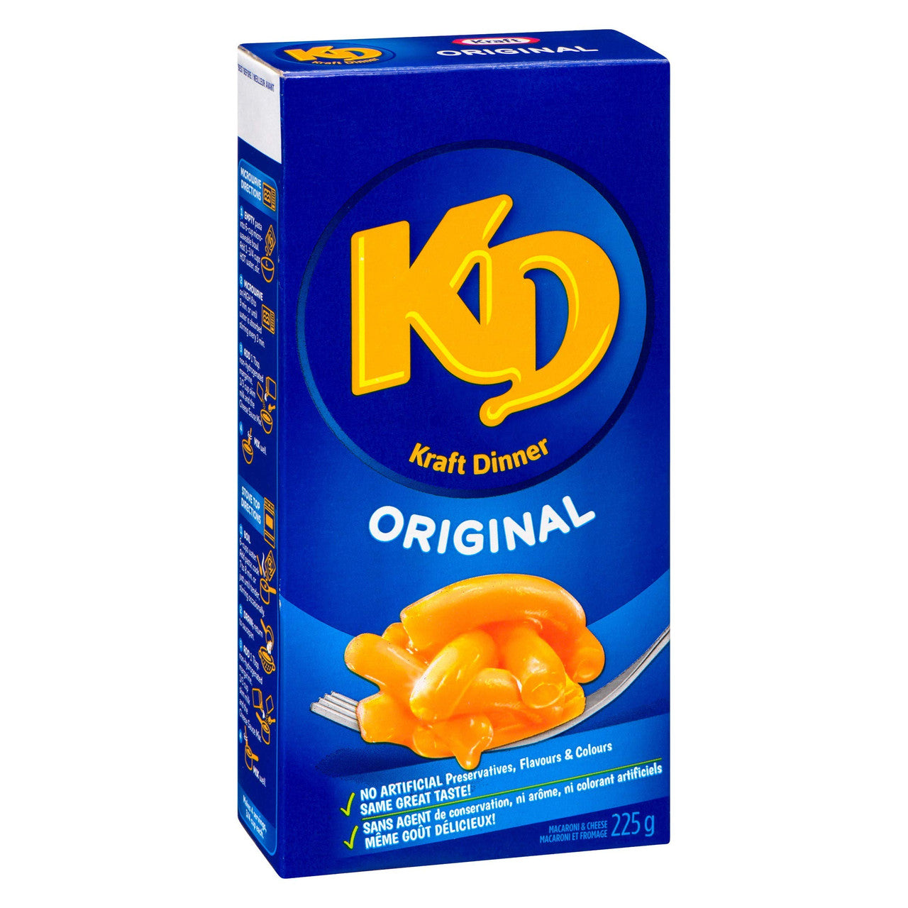 Kraft Dinner, Original Mac & Cheese 225g/7.6oz., 12ct, {Imported from Canada}